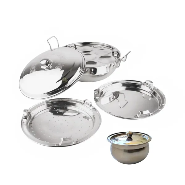 Stainless_Steel_Idli_Maker_Triply_Base_With_Panda_Handi_Induction_Friendly_Ideal_For_Idli_Dhokla_And_Momo_Pack_Of_1