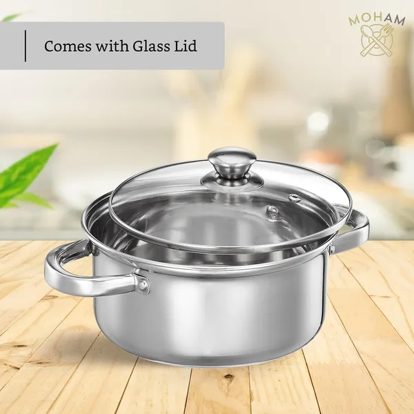Stainless_Steel_Idli_Maker_Triply_Base_With_Glass_Lid_Donga,_Induction_Friendly_Ideal_For_Idli_Dhokla_And_Momo_Pack_Of_1