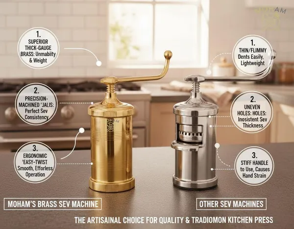 Pure_Brass_Sev_Sancha_Machine_With_6_Jali_Ideal_For_Sev_Gathiya_Chakli_And_Bhujia_Pack_Of_1