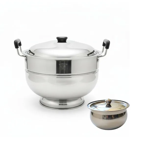 Stainless_Steel_Bati_Cooker_With_Panda_Handi_Non_Induction_Ideal_For_Pizza_And_Litti