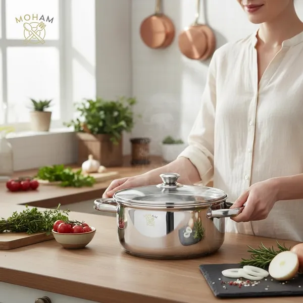 Stainless_Steel_Cook_And_Serve_Set_1_Litre_Glass_Lid_Dishwasher_Safe_Ideal_For_Kitchen_Pack_Of_1