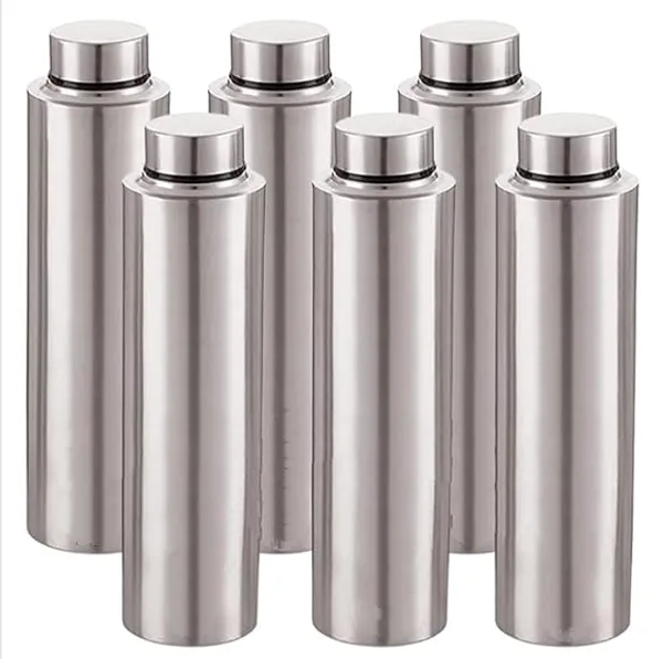Stainless_Steel_Water_Bottle_1000_Ml_Ideal_For_Home_And_Office_Pack_Of_6