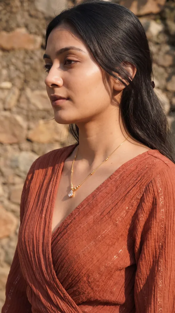 Elegant_Gold-Toned_Clear_Teardrop_Pendant_Necklace_for_Women