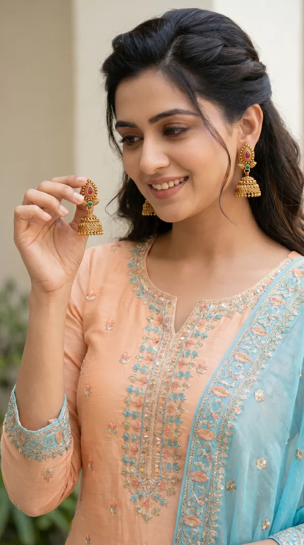 Silver_Plated_Traditional_Jhumka_Earrings