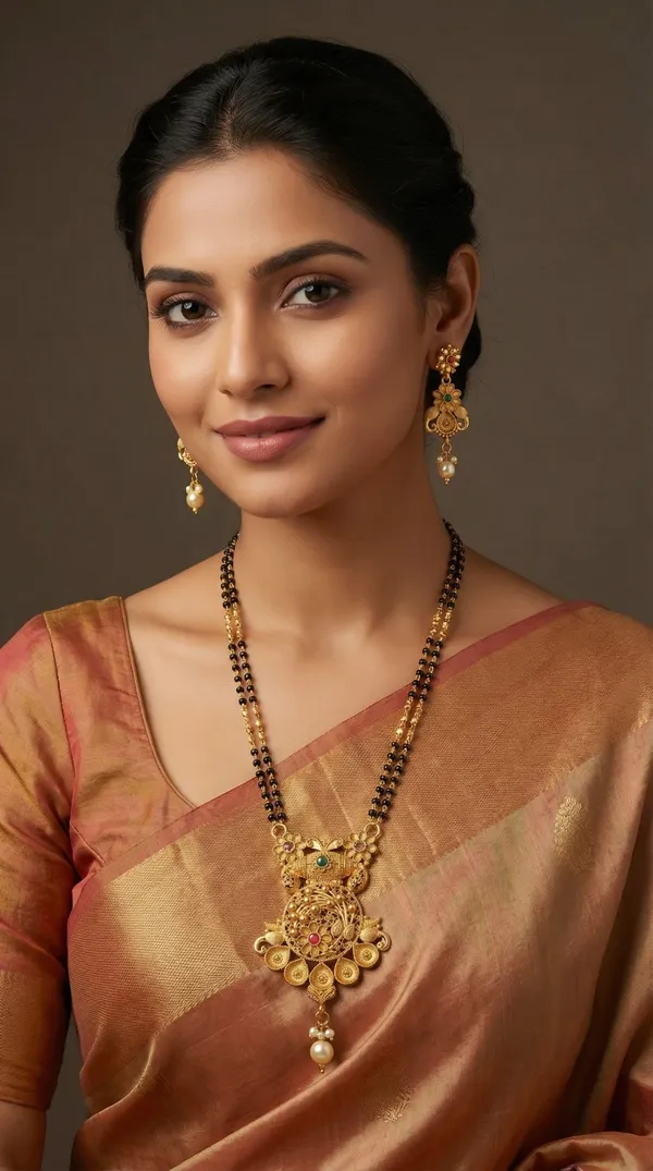 Micro_gold_plated_diamond_studed_fancy_flower_square_mangalsutra