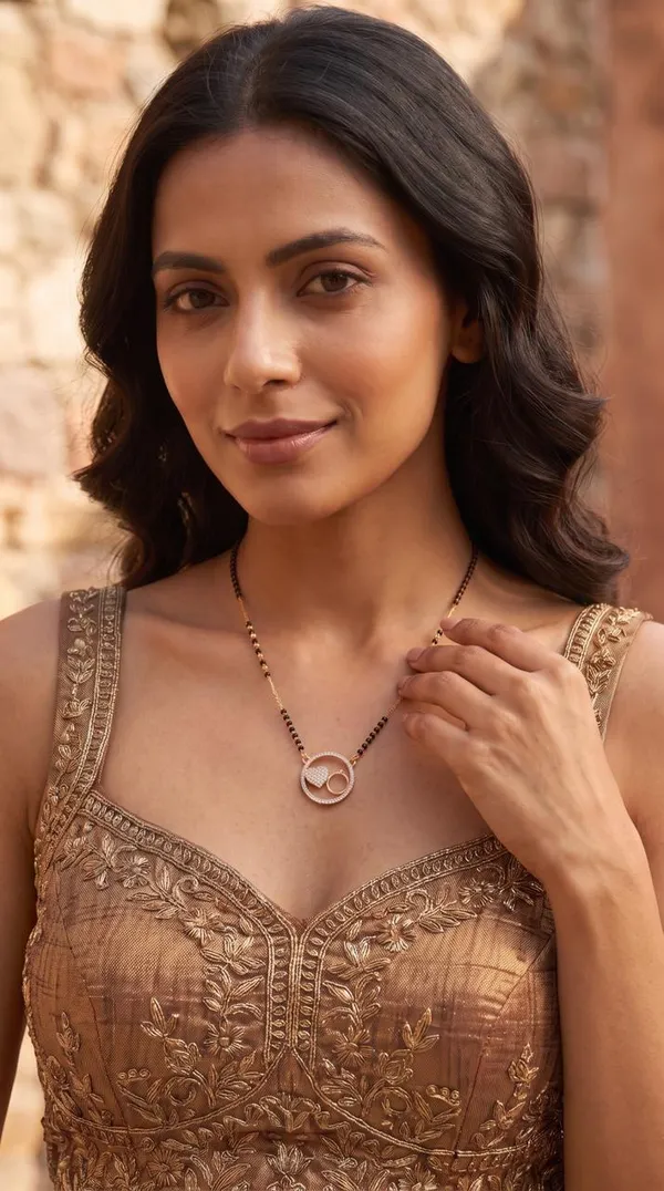 Gold-Tone_Black_Beaded_Double_Circle_Black_Beaded_Mangalsutra