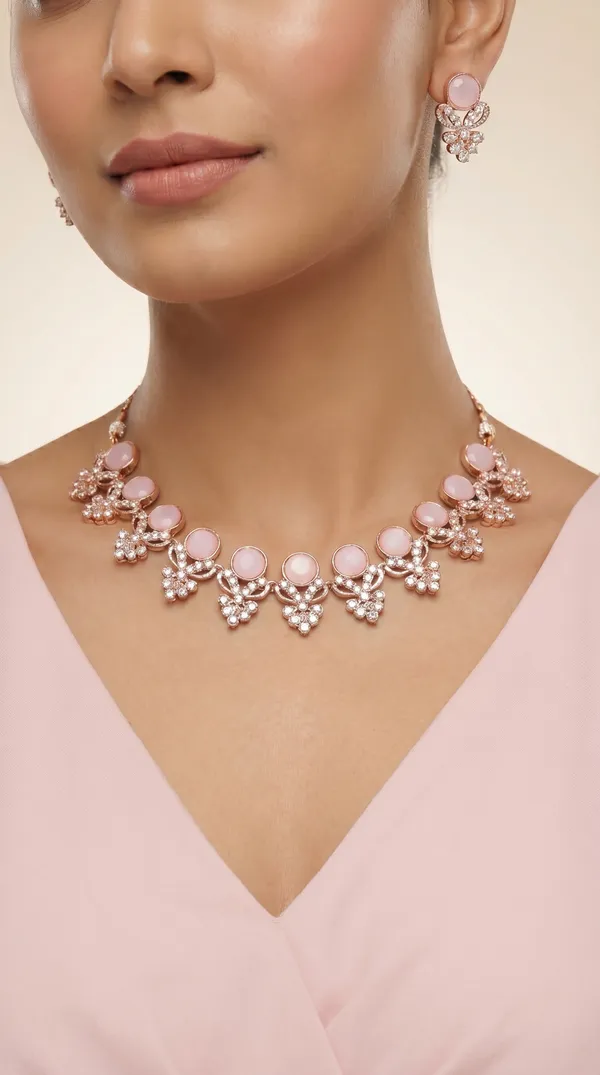 Designer_Pink_Diamond_Look_Choker_Set_with_Matching_Earrings_for_Women