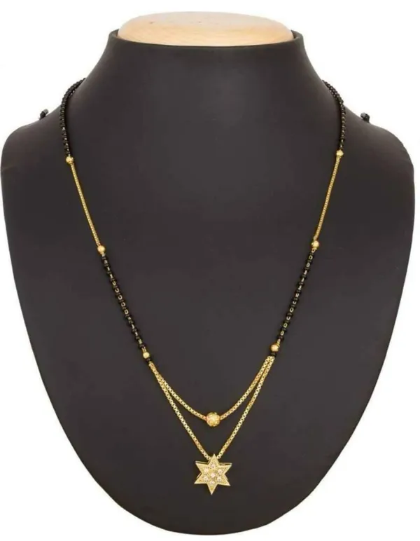 Elegant_Black_Beaded_Mangalsutra_with_Gold_Dual_Chain_&_Star_Pendant_Design