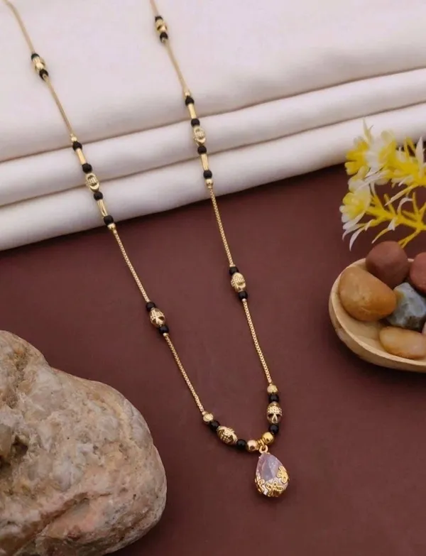 Heritage_Black_Bead_Gold_Chain_Necklace_with_Ornate_Teardrop_Stone_Pendant_for_Women