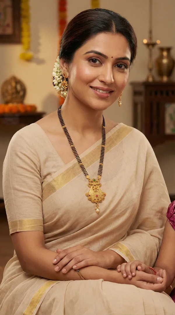 Micro_gold_plated_diamond_studed_fancy_flower_square_mangalsutra