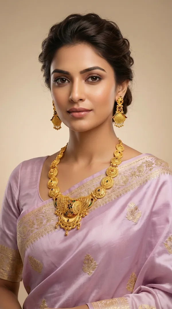 Micro_Gold_Plated_AD_Diamond_Studded_Fancy_Forming_Necklace_with_Earrings_for_Women