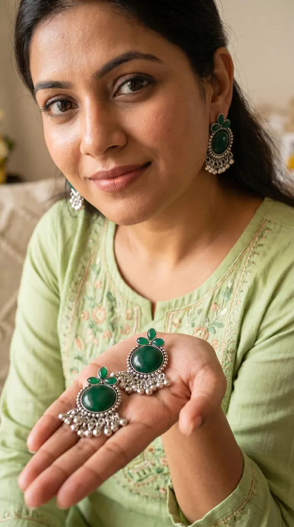 Elegant_Silver_Jhumka_Earrings_for_Women