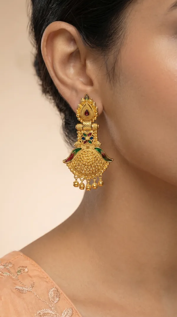 Micro_Gold_Plated_AD_Diamond_Studded_Fancy_Forming_Necklace_with_Earrings_for_Women