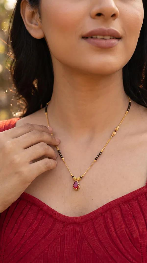Ruby_Drop_Black_Bead_Gold_Tone_Necklace_with_Deep_Red_Teardrop_Pendant_for_Women