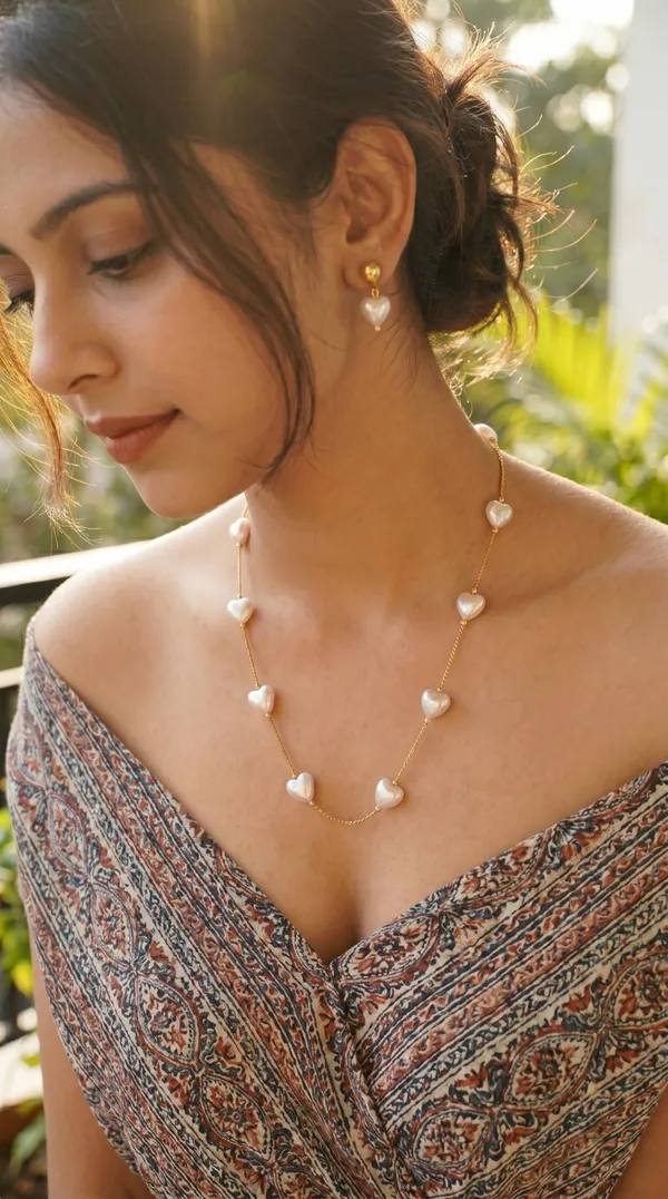 Elegant_Pearl_Heart_Necklace_Set_for_Women_with_earrings