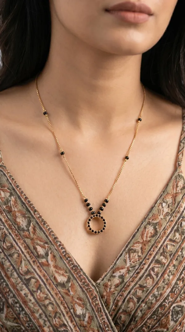 Gold_Plated_Square_Diamond_Pendant_Mangalsutra_with_Black_Beads_for_Women