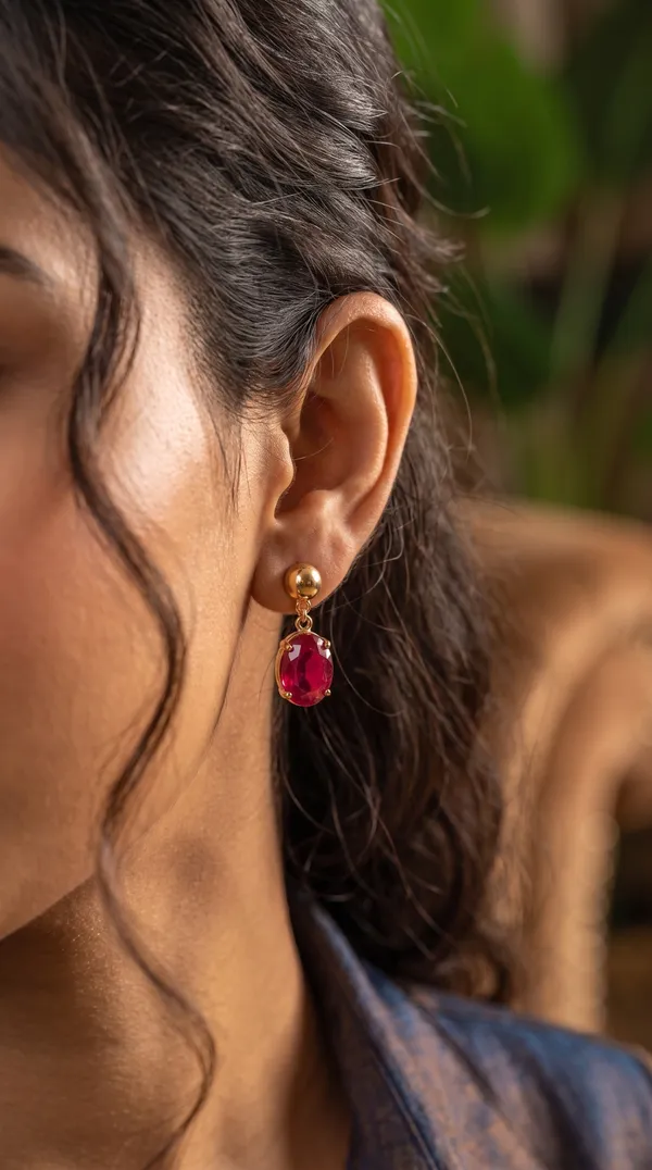 Premium_Gold_Plated_Champagne_Crystal_Drop_Earrings