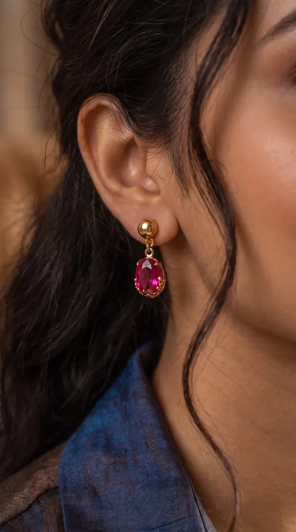 Premium_Gold_Plated_Champagne_Crystal_Drop_Earrings