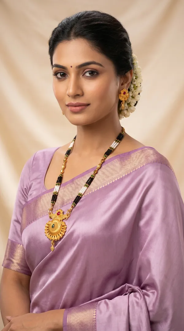 Gold_Plated_Mangalsutra_Set_with_Earrings
