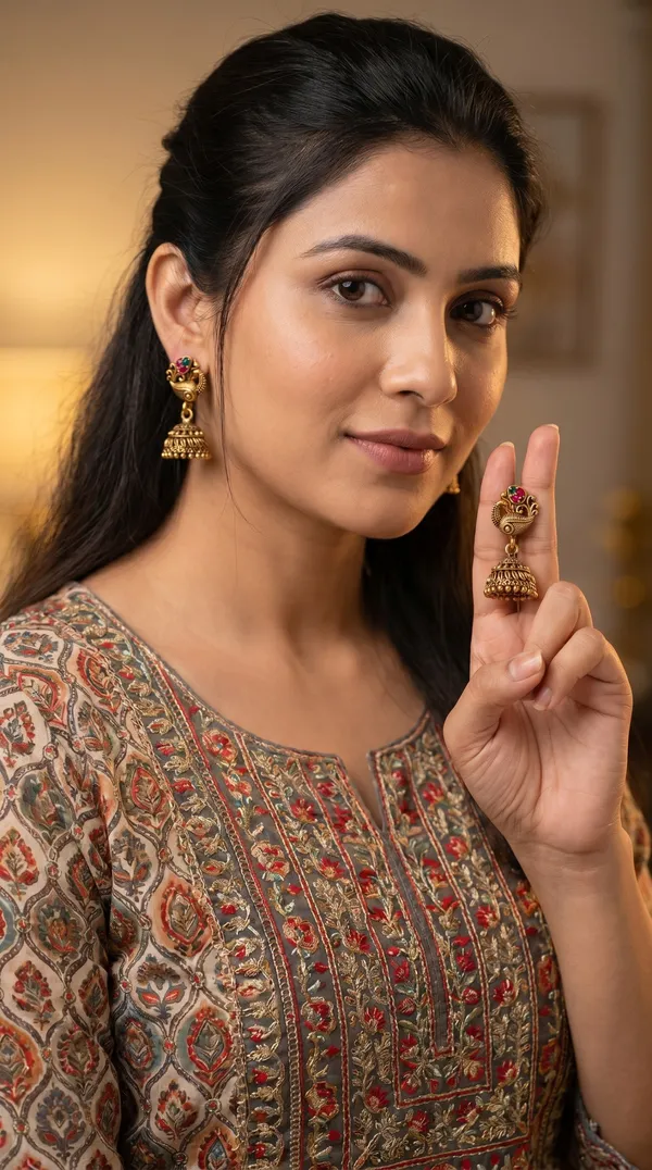 Gold_Plated_Traditional_Jhumka_Earrings