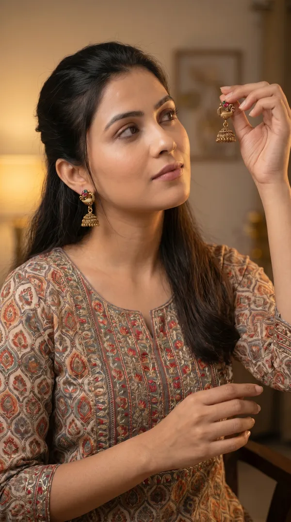 Gold_Plated_Traditional_Jhumka_Earrings