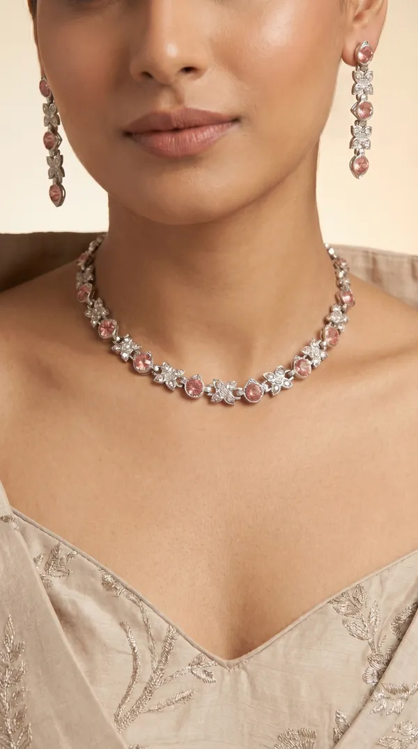 Elegant_Pink_Stone_Necklace_Set_with_Matching_Earrings_for_Women