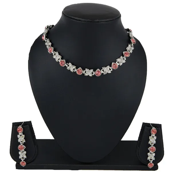 Elegant_Pink_Stone_Necklace_Set_with_Matching_Earrings_for_Women