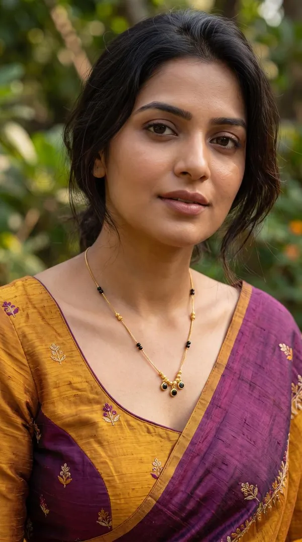 Aurelia_Black_Bead_&_Golden_Charm_Mangalsutra_Necklace