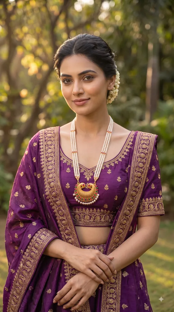 Double_Peacock_Design_Multilayer_Pearl_Necklace_with_Multicolor_Stone_Pendant
