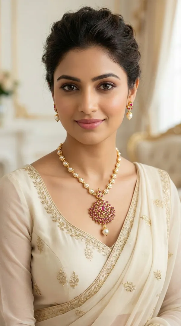 Traditional_Gold-Plated_Necklace_Set_with_Earrings