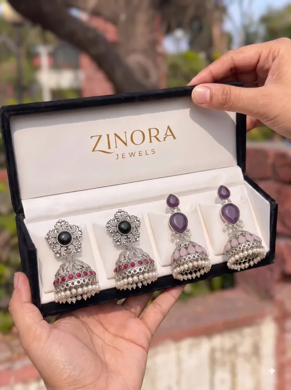 Pack_of_2_Trendy_Earrings_for_Women_|_Lightweight_Fashion_Jewelry_Combo