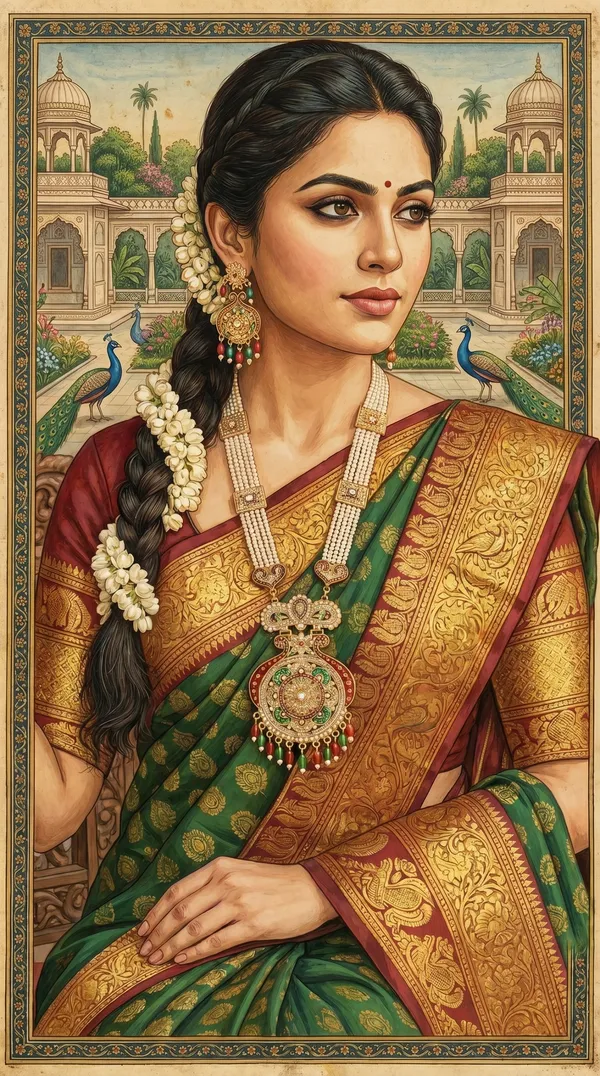 Rani_Haar_Jewellery_Set_with_Multi_Layer_Pearls_&_Kundan_Work