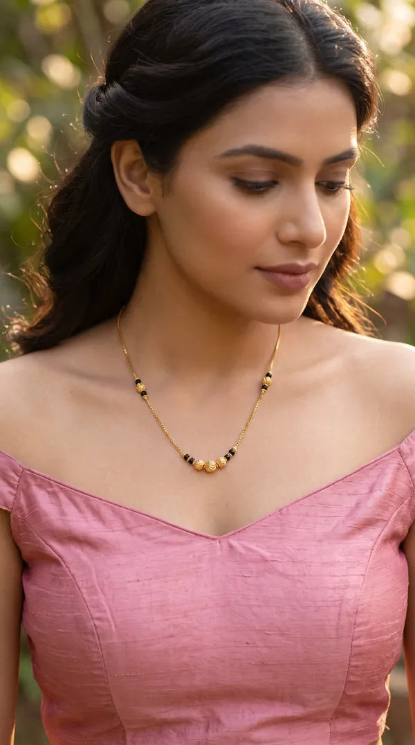Golden_Noir_Asymmetric_Bead_Chain_Necklace_with_Sculpted_Gold_Accents_for_Women