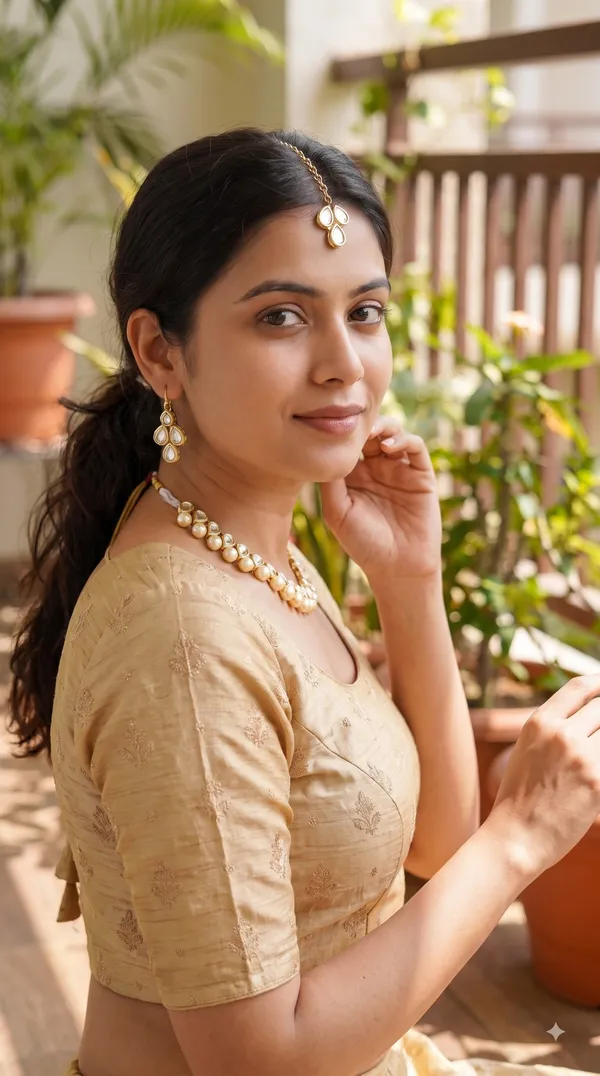 Elegant_Gold-Tone_Kundan_Pearl_Necklace_Set_with_Matching_Earrings_&_Maang_Tikka