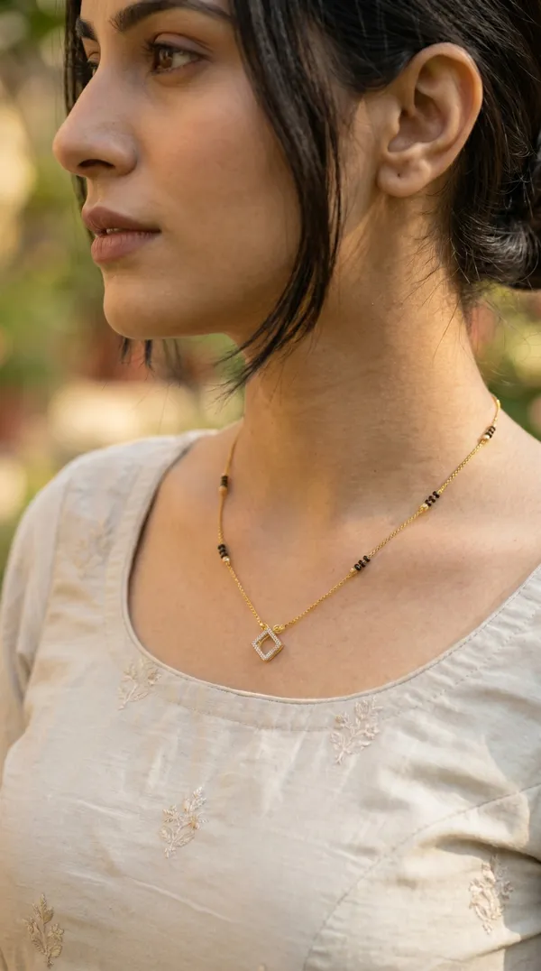 Gold_Plated_Square_Diamond_Pendant_Mangalsutra_with_Black_Beads_for_Women