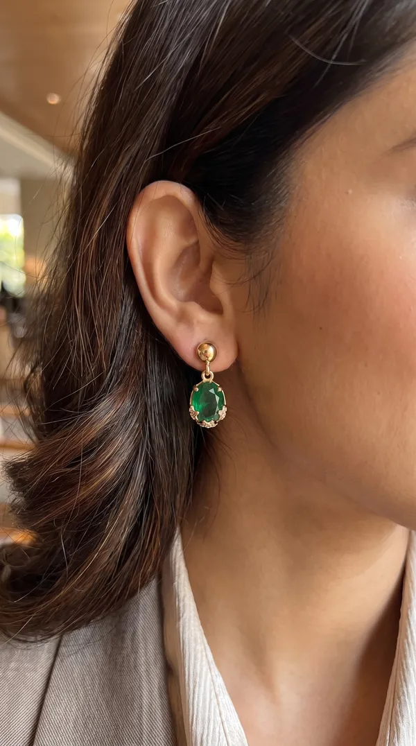 Premium_Gold_Plated_Champagne_Crystal_Drop_Earrings