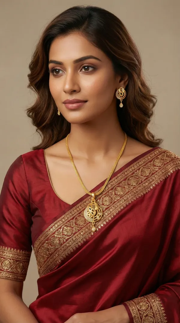 Micro_Gold_Plated_AD_Diamond_Studded_Fancy_Oval_Pendant_Set_with_Chain