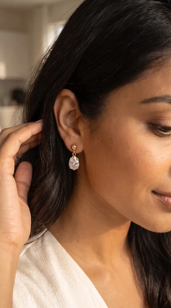 Premium_Gold_Plated_Champagne_Crystal_Drop_Earrings