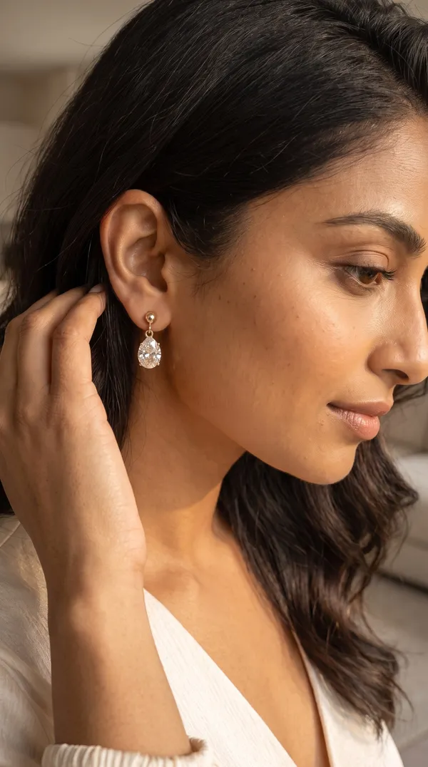 Premium_Gold_Plated_Champagne_Crystal_Drop_Earrings