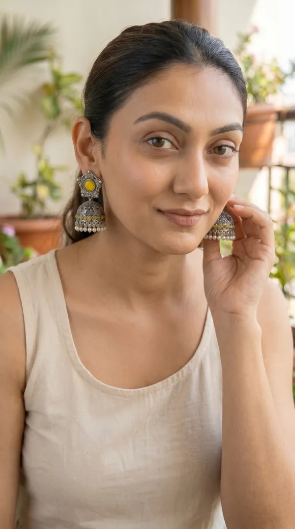 Elegant_Silver_Jhumka_Earrings_for_Women