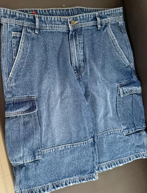 Blue_Premium_Cotton_Shorts_For_Men