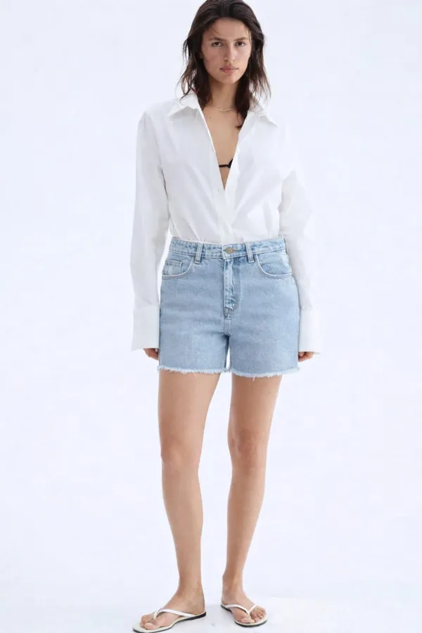 Light_Blue_Premium_Cotton_Shorts_For_Women