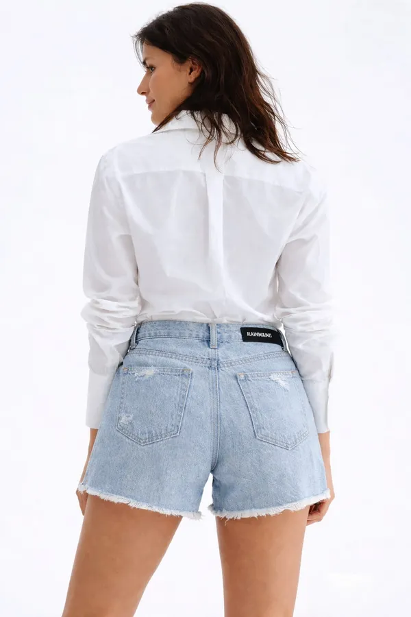 Light_Blue_Premium_Cotton_Shorts_For_Women
