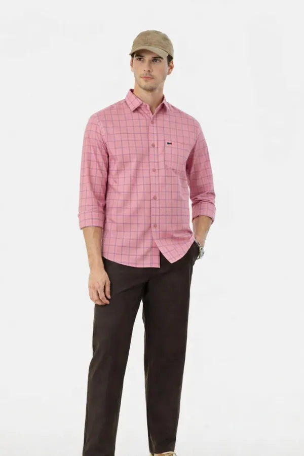 Marron_Premium_Cotton_Shirt_For_Men