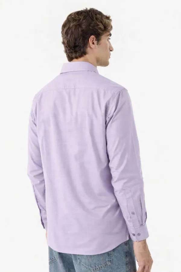 Lavender_Premium_Cotton_Shirt_For_Men