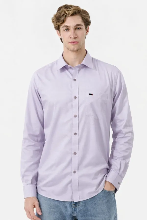 Lavender_Premium_Cotton_Shirt_For_Men