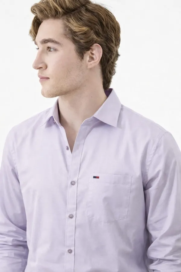 Lavender_Premium_Cotton_Shirt_For_Men