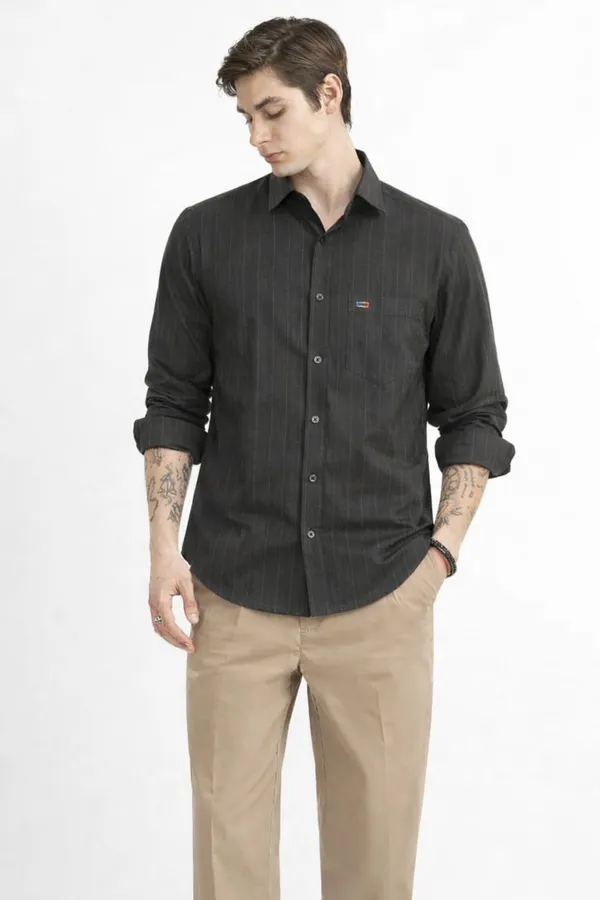 Black_Premium_Cotton_Shirt_For_Men