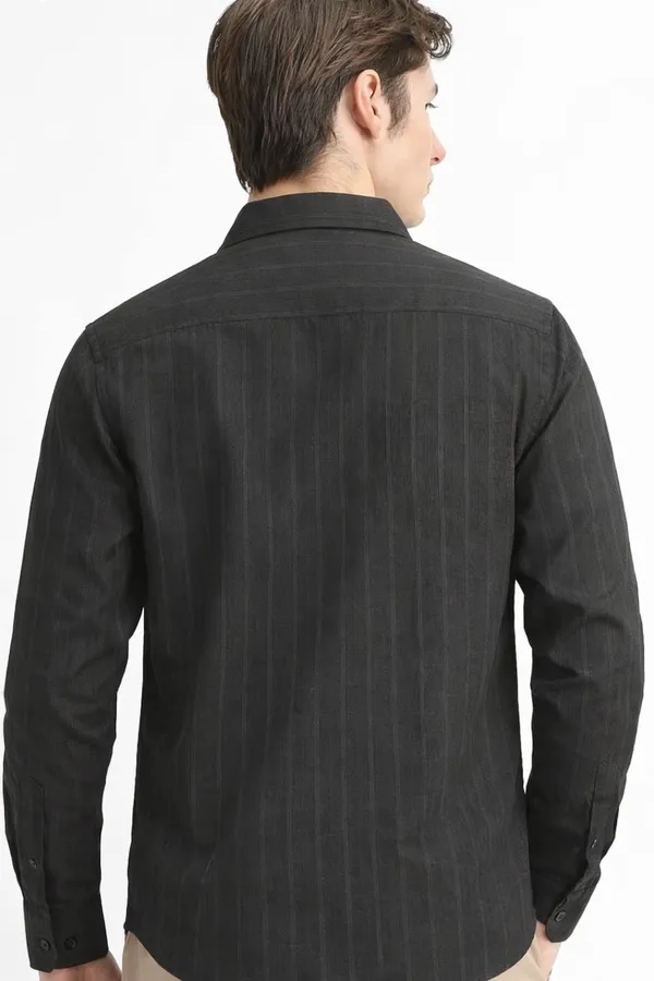 Black_Premium_Cotton_Shirt_For_Men