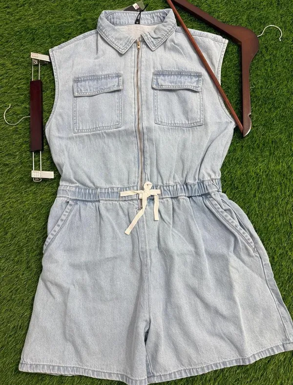 Light_Blue_Premium_Cotton_Romper_For_Women